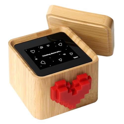 Lovebox Black & White Messaging Device - Send Love Notes & Drawings