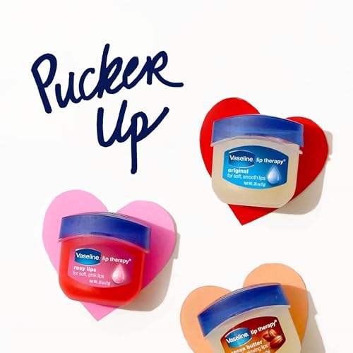 Vaseline Lip Therapy Original Lip Balm Set - .25 oz Pack of 9, Moisturizing & Portable