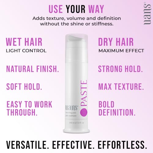 Premium Hair Styling Moulding Paste 100ml - Matte Finish, Flexible Hold
