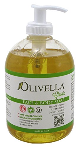 Olive Oil Liquid Soap 16.9oz Pack - Gentle, Nourishing Hand & Body Wash