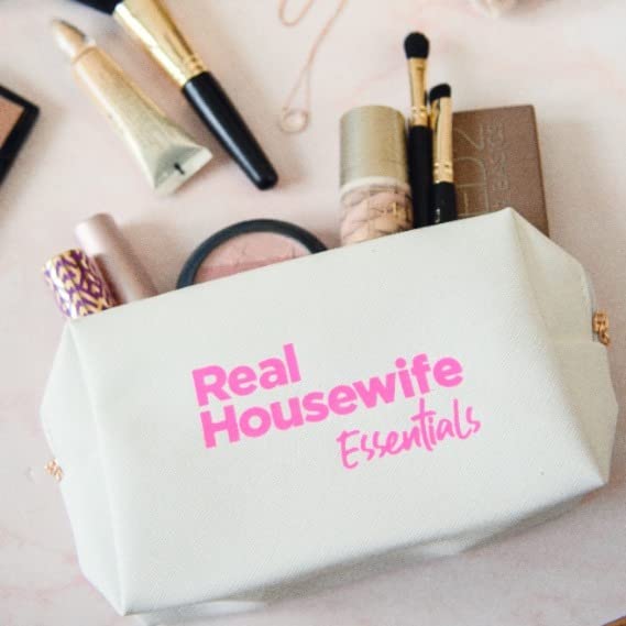 Bravo TV The Real Housewives Real Housewife Essentials Makeup Bag, Officially Licensed