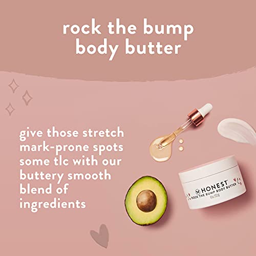 The Honest Company Mama Belly Love Bundle: 4 oz Body Butter + 4 oz Body Oil (Pack of 2)
