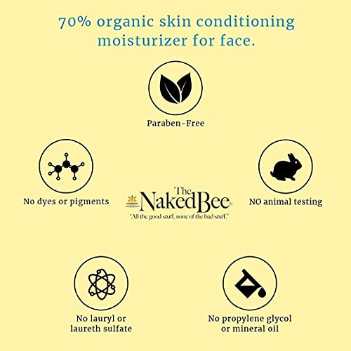 The Naked Bee Orange and Blossom Honey Moisturizing Hand and Body Lotion + Vitamin C Facial Moisturizer SPF 30 + Moisturizing Hand & Body Lotion with Lavender & Beeswax Absolute