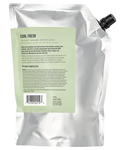 AG Care Curl Fresh Coconut Avocado Conditioner - New Collection - 33.8 Fl Oz