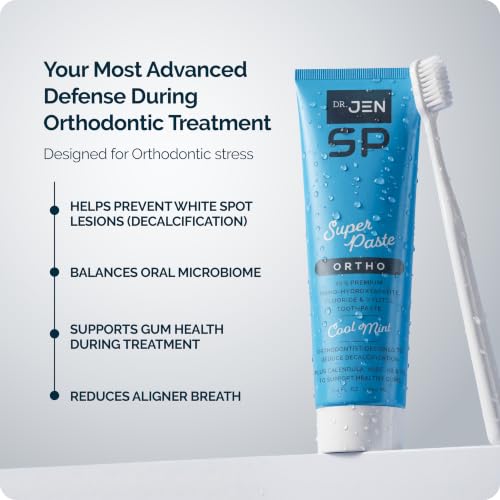Nano Hydroxyapatite Toothpaste for Orthodontic Protection - Mint Flavor