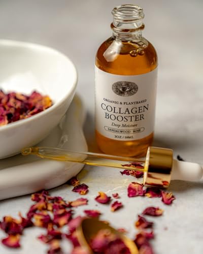 Organic Collagen Face Oil for Hydration & Skin Regeneration - 1 Fl Oz