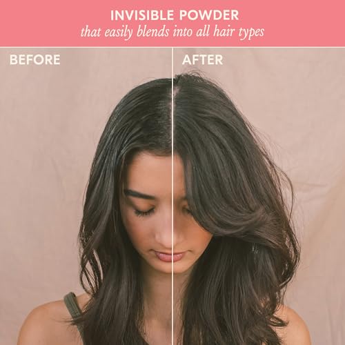 Fairy Duster Dry Shampoo Powder - Natural, Absorbs Oil & Refreshes Roots, Pack of 2