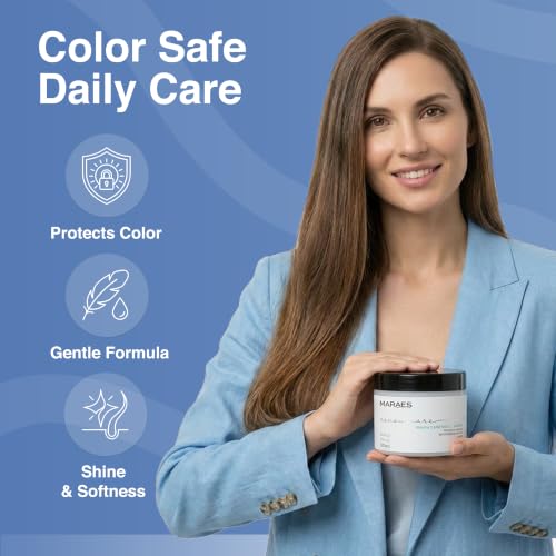 Kaaral Maraes Renew Care Hair Mask 16 Fl Oz - Vegan Deep Conditioner for Damaged Hair