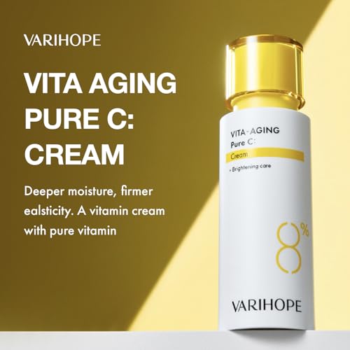 Vitamin C Face Cream for Deep Hydration and Skin Brightening - 1.35 fl oz