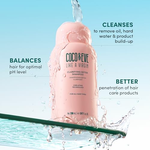 Clarifying Detox Hair Shampoo with Hibiscus & Lemon - 9.5 fl oz