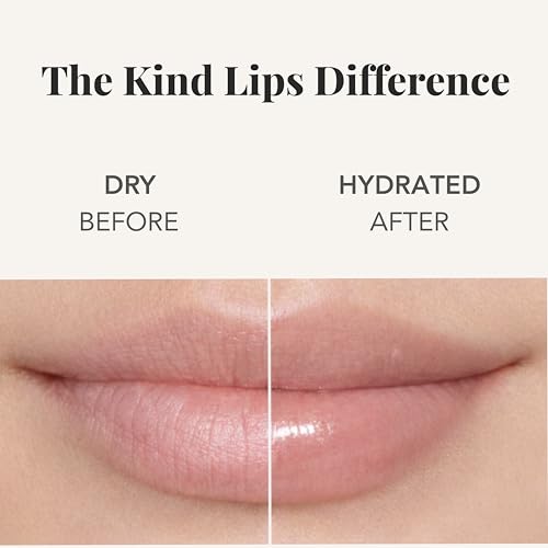 Kind Lips Strawberry Organic Lip Balm Natural Moisturizing Lip Care 3 Pack