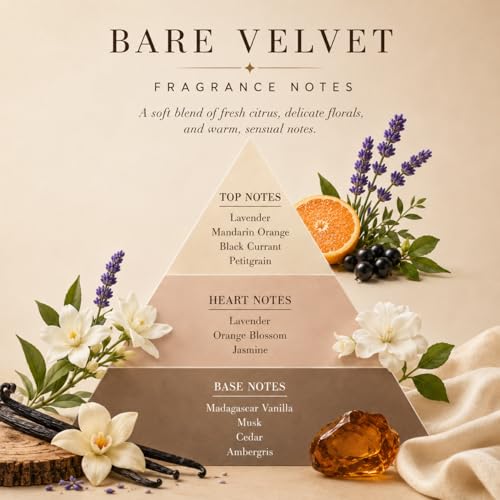 Bare Velvet Dry Body Oil Elixir with Argan & Jojoba - Fast-Absorbing Moisturizer