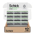 Schick Hydro Sensitive 5-Blade Razor Refills, Pack of 12 for Men