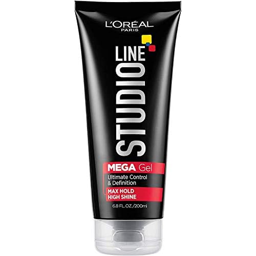 L¡¯Oreal Paris Studio Line Mega Gel Max Hold for Unisex,Camellia,6.8 Fl Oz