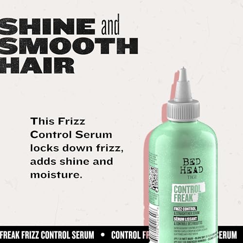 Hair Serum for Curly Frizzy Hair Control & Shine - 8.6 fl oz (Pack of 2)