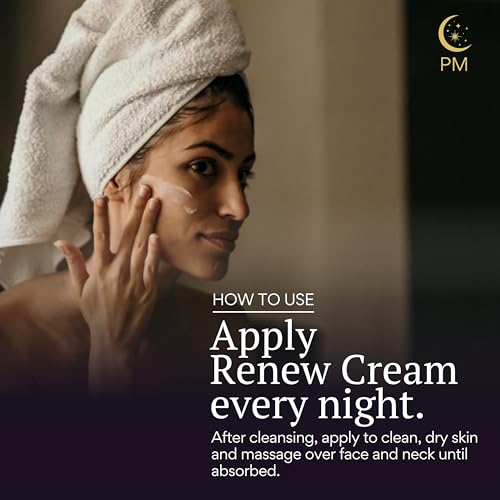 BIOBeauty Renew Night Cream ? Bioidentical E3 .3% Advanced PM Face Cream with Retinol, Bakuchiol, Hyaluronic Acid & Niacinamide ? Smooths, Firms & Hydrates Overnight for Youthful Radiance (1oz)