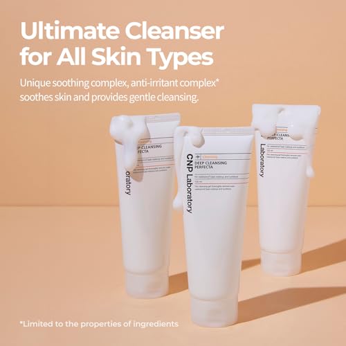 Deep Cleansing Face Wash for Waterproof Makeup & Sunblock - 5.07 fl oz