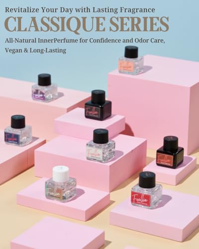 Feminine Inner Beauty Perfume Eau de Fleur - Sweet Floral Fragrance, 5ml - Variation of Fleur