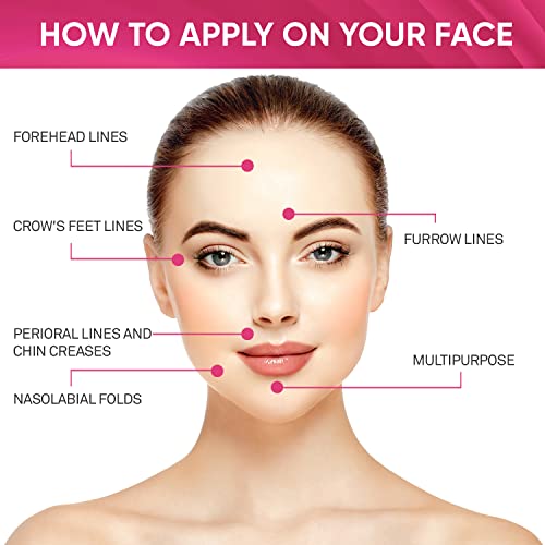 Facial and Forehead Wrinkle Patches: Face Wrinkle Treatment for Forehead, Smile Line, Under Eye- Anti Wrinkle Patches (192pcs)