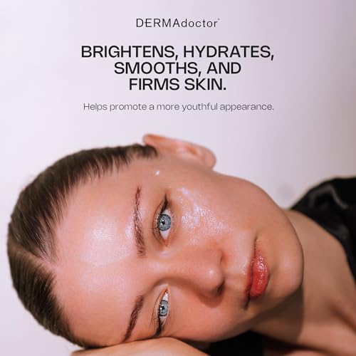 DERMAdoctor Vitamin C Eye Cream with Vitamin E ? Caffeine Under Eye Cream for Dark Circles, Puffiness, Bags, Eye Fatigue, Wrinkles & Dehydration, Anti-Aging Eye Moisturizer Souffl? - 0.5 Fl oz