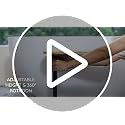 Adjustable Bamboo Bathtub Tray Table with Sturdy Iron Base & 360° Rotation