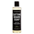 Caron & Doucet - Cutting Board & Butcher Block Cleaning Soap | 100% Plant-Based Soap | All-Natural Lightly Scented Rosemary & Lemongrass Essential Oils (8 oz)