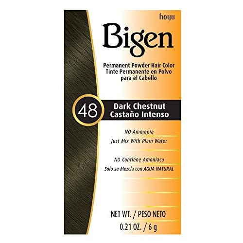 #48 Dark Chestnut Bigen Permanent Powder - 6 Pack