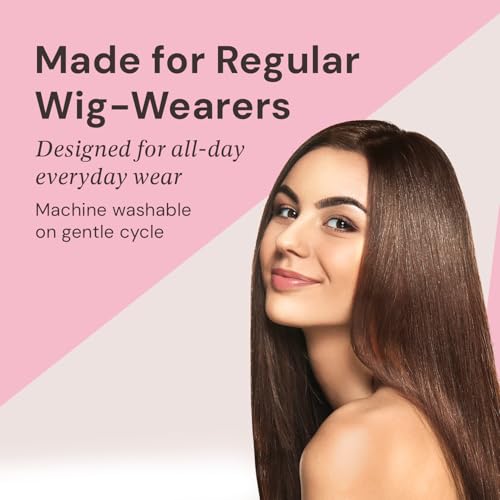 All-In-One Wig Grip Cap for Women - Adjustable Anti-Slip Under Wig Band, Nude, 1 Pack