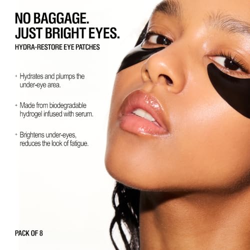 Hydra-Restore Eye Patches for Puffy Eyes & Dark Circles - Brightening & Hydrating