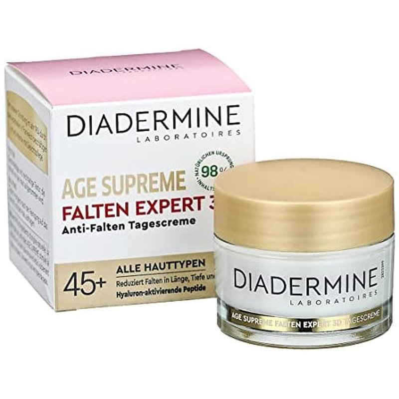 Diadermine Wrinkles Expert 3D Hyaluron Activator - Anti-Wrinkle Day Cream - 1.76 Fl.oz (50 ml) -