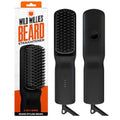 Wild Willies Beard Straightener Brush & Hot Comb - Tourmaline Ceramic, Heated Comb - Effortless Grooming