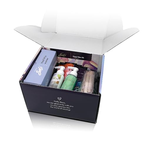 Italwax Brazilian Waxing Kit ? Automatic Wax Warmer with Hard Wax Beads, No Temperature Control Needed, Easy-to-Clean Silicone Pot, Painless Hair Removal for Sensitive Skin, Face, Bikini & Body