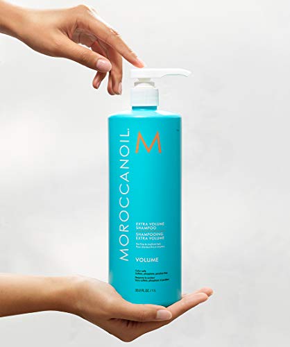 Moroccanoil Extra Volume Shampoo 33.8 Fl Oz - Weightless Body & Volume Boost
