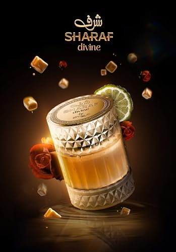 Unisex Extrait De Parfum - Sharaf Divine by Zimaya, 3.4 Fl Oz Luxury Fragrance