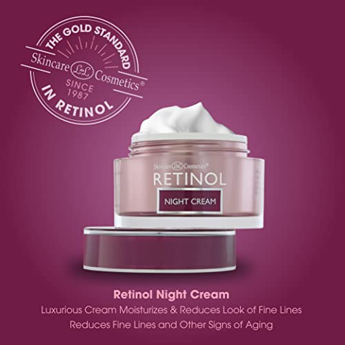 LIVAURA Retinol Night Cream ? The Original Anti-Aging Retinol For Younger Looking Skin ? Luxurious Restorative Moisturizer Works While You Sleep to Reduce Fine Lines And Other Signs of Aging