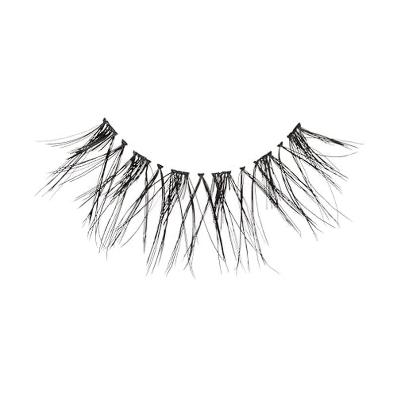 KISS Sister Nature False Eyelashes, 'Dawn', 12 mm, 100% Natural Hair, Recyclable Paper Box, Printed with Soy Ink, Cruelty Free, Vegan, Includes 1 Pair of Reusable Strip Lashes (Pack of 2)