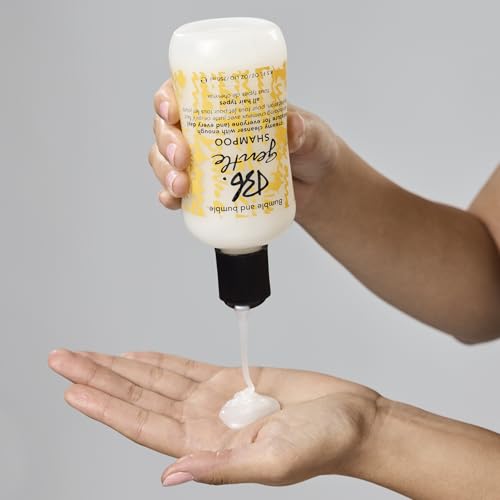 8.5 Fl Oz Moisturizing Shampoo for Normal to Dry Curly Wavy Straight Hair - Hydrating & Shine-Enhancing