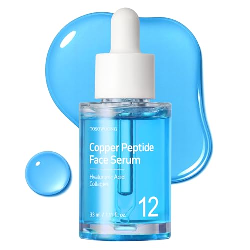 Copper Peptide Face Serum for Anti-Aging & Hydration - Firming & Wrinkle Reduction