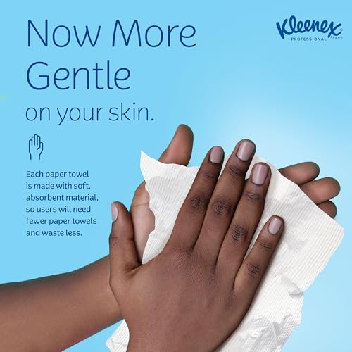 Kleenex Professional Multifold Paper Towels Bulk 25 Packs - 120 Sheets Each