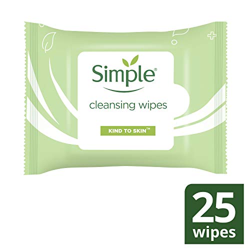 Simple Kind To Skin Cleansing Facial Wipes 25 (Pack of 5)