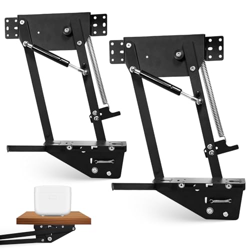 Heavy Duty Appliance Lift for Cabinets Supports Up to 60 lbs - Soft Close Kitchen Organizer