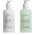 Alice + Co. Skin Care Bundle - Body Wash & Body Lotion - Lavender & Eucalyptus - 1 of Each