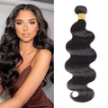 Chikamlty 10 Inch Black Body Wave Human Hair Bundles 12A Virgin Remy Extensions