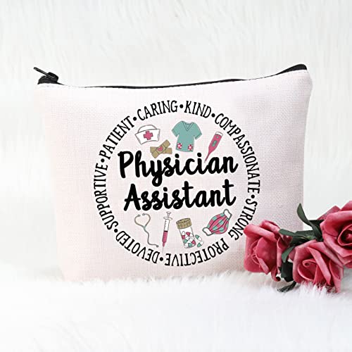 POFULL Physician Assistant Graduation Gifts for PA Future Physician Assistant Gift Physician Assistant Cosmetic Bag (Physician Assistant bag)