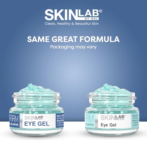 SKIN LAB Lift & Firm Eye Gel ? Hydrating Gel Cream with Hyaluronic Acid for Under Eye Moisture & Smoothing, Lightweight Serum for Women & Men, 0.5 oz