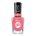 Sally Hansen Miracle Gel¢â, Rain-Glow, Long Lasting, Gel-Like Formula, No UV Lamp Needed, Pink Nail Polish
