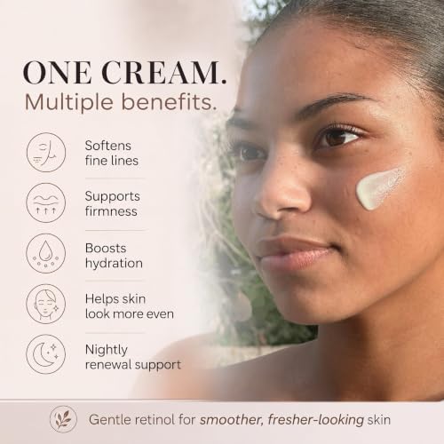 Kleem Retinol Face Moisturizer 1.7 Fl Oz Pack of 2 - Anti-Aging Night Firming Cream