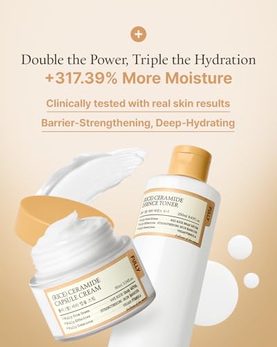 Rice Ceramide Moisturizing Face Cream - Deep Hydration with Rice Water & Barrier Support