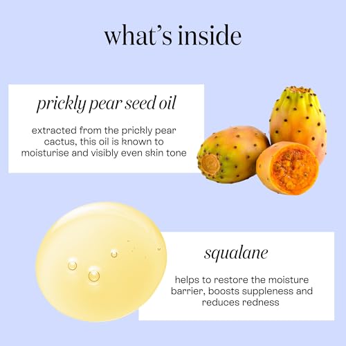 Hydrating Body Serum with Prickly Pear Seed Oil & Squalane - Vegan & Paraben-Free