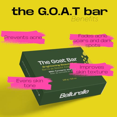 Goat Face & Body Bar for Hyperpigmentation - Nourishing & Brightening